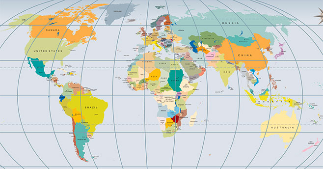 World Map Photo Licensed by Inmagine to Clear Communication Co